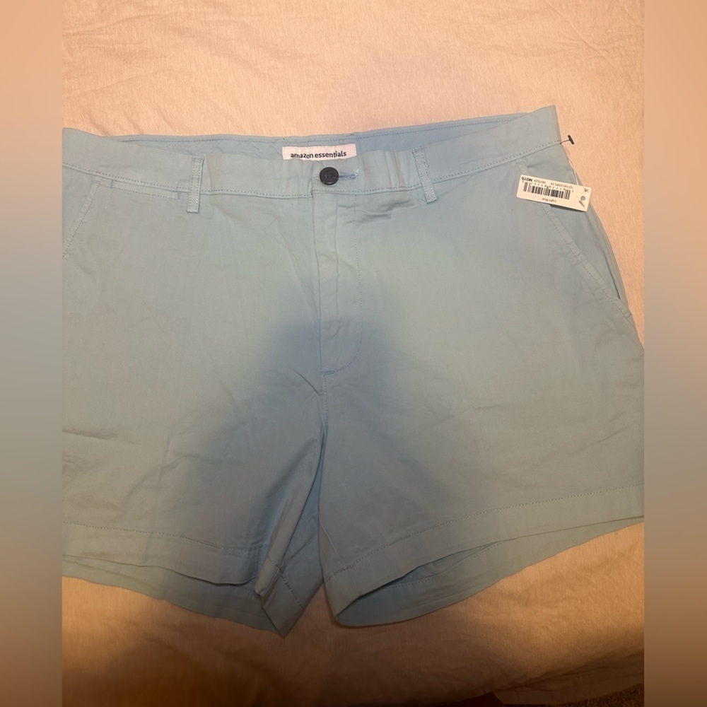 Amazon Essentials Women's Sky Blue Shorts